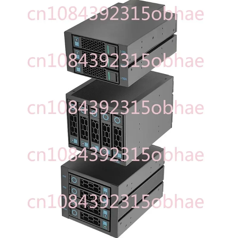 Hard Disk Cage Three Optical Drive Position Hot Swap Hard Disk Module Chassis with Backplane Extension 5 Disk SAS