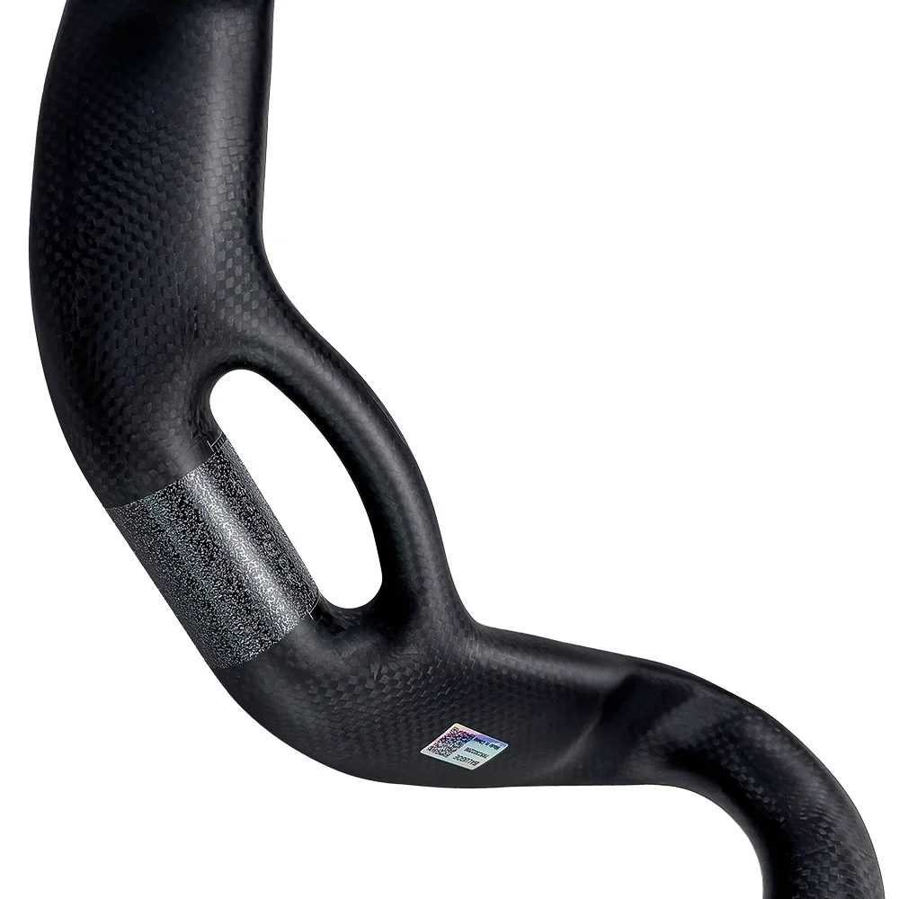 BALUGOE Hochfester Carbonfaser-Fahrradlenker für TT- und Sprint-Wettkämpfe, Breakwind-Lenker 31,8mm – Detail 11