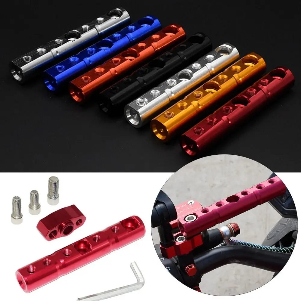 Motorcycle Accessories Extend Adapter Holder Extension Bracket Motorbike Spotlight Crossbar Rearview Mirror Rack Expander Base