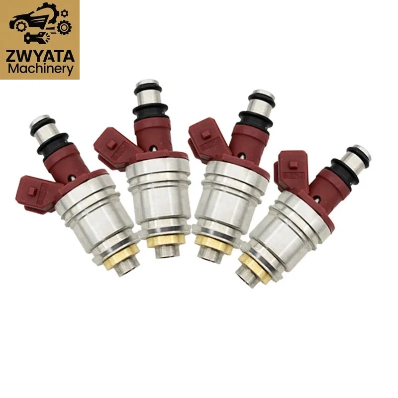4 Uds 16600-86G10 16600-86G00 FJ564 JS21-1 nuevos inyectores de combustible para 1990-1995 Nissan D21 2.4L GMC Sonoma 2.2L 2000-2003 1660086G10