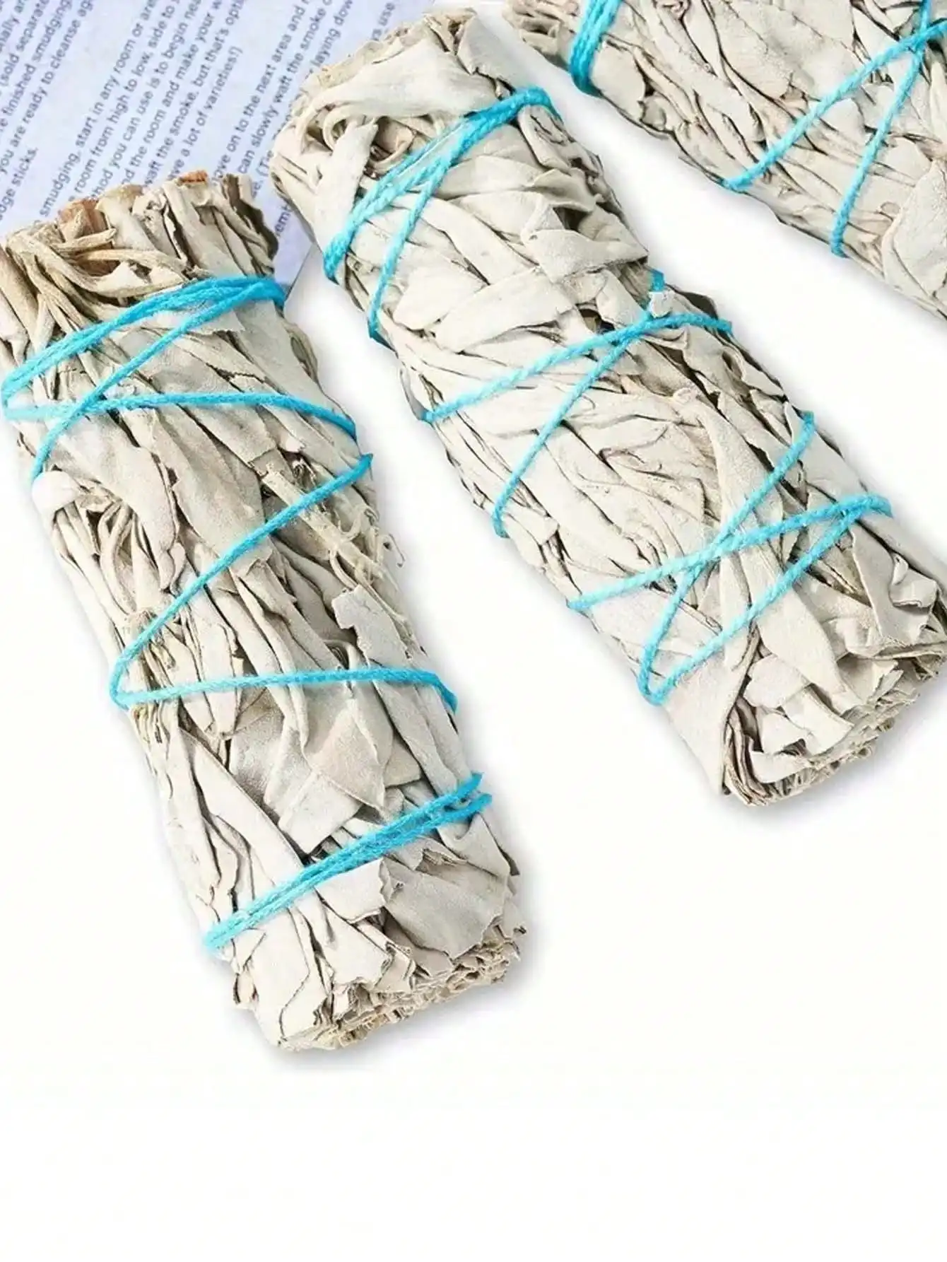 Premium White Sage Smudge Sticks - Purify & Calm Your Space - Ideal for Aromatherapy, Meditation, & Spiritual  Luxurious Holiday