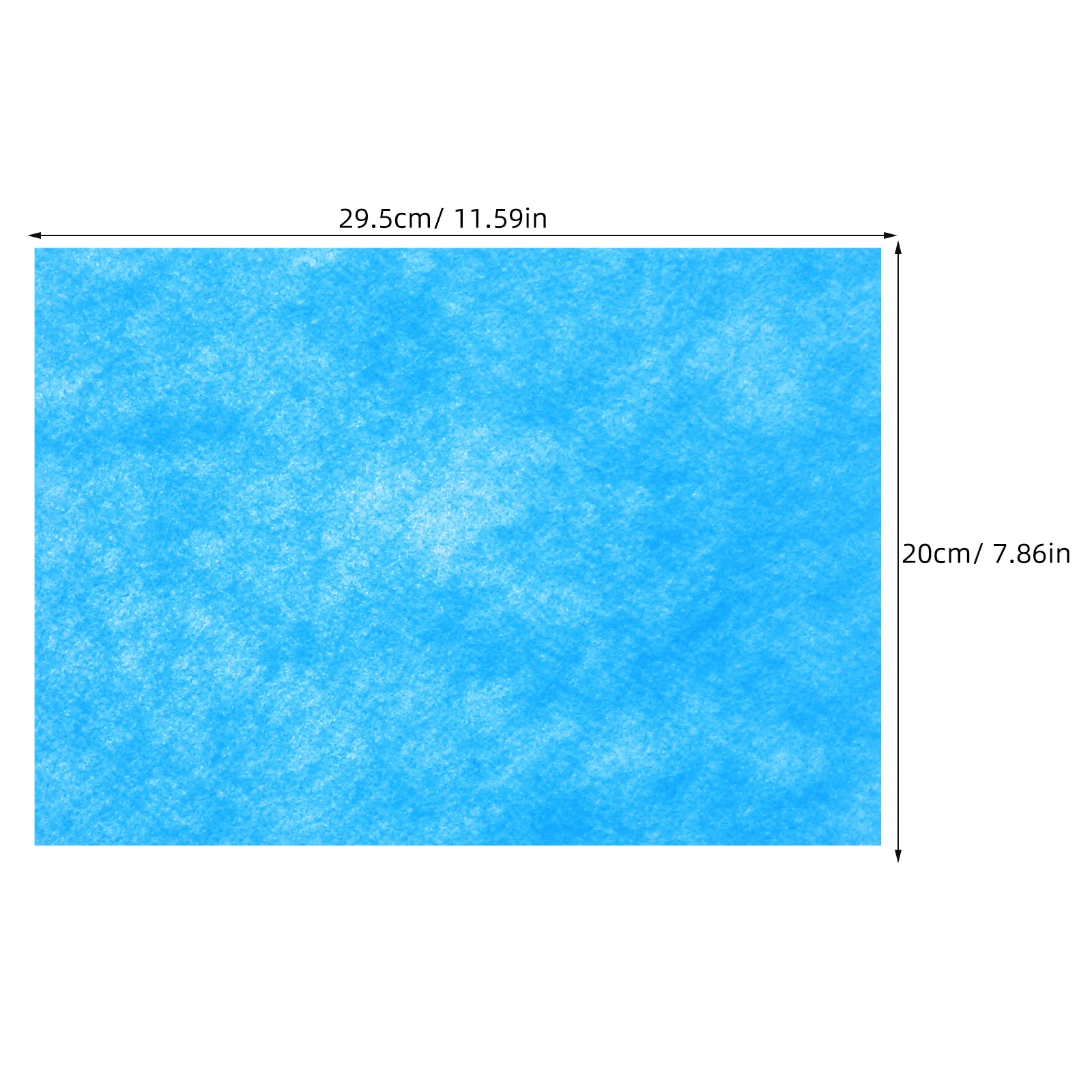 50 قطعة من صفائح النسيج الملونة غير المنسوجة المواد الحرفية DIY بها بنفسك الخياطة الحرف خليط ديكورات المنزل ورأى متعدد الألوان #5