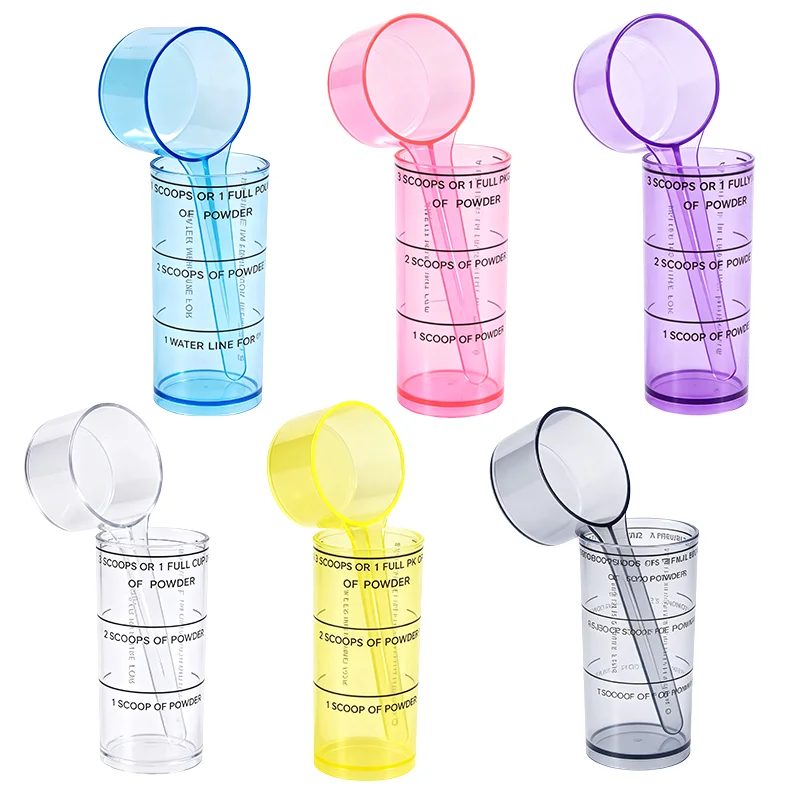 1 set Dental Alginate Mixing Cups Spoon Oral Impression Material Stirring Cup Spoon Dental Lab Powder Surveying Equipment Tools