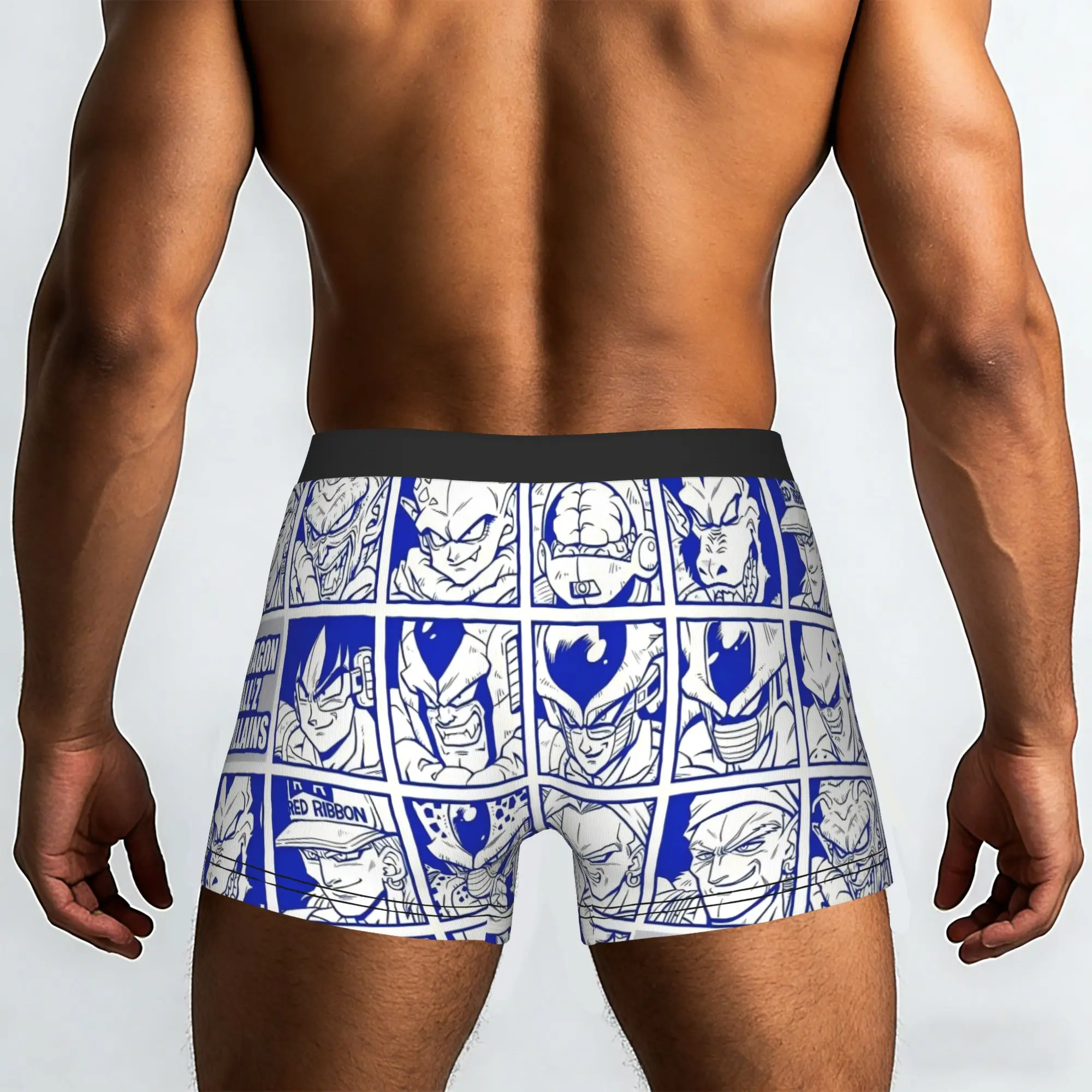 Dragon Ball Z Villains Collection Dragon Ball Underpants Homme Panties Male Underwear Comfortable Shorts Boxer Briefs