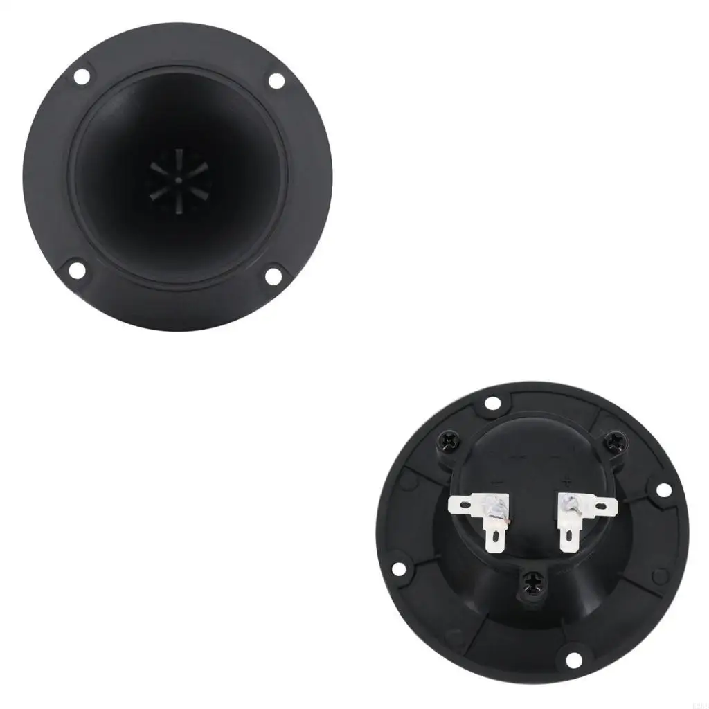 2pcs Tweeters piezoeléctricos 98 mm Tweeters Tweeters Cerámica altavoces piezo cerámica 75-150W 4-8OHM