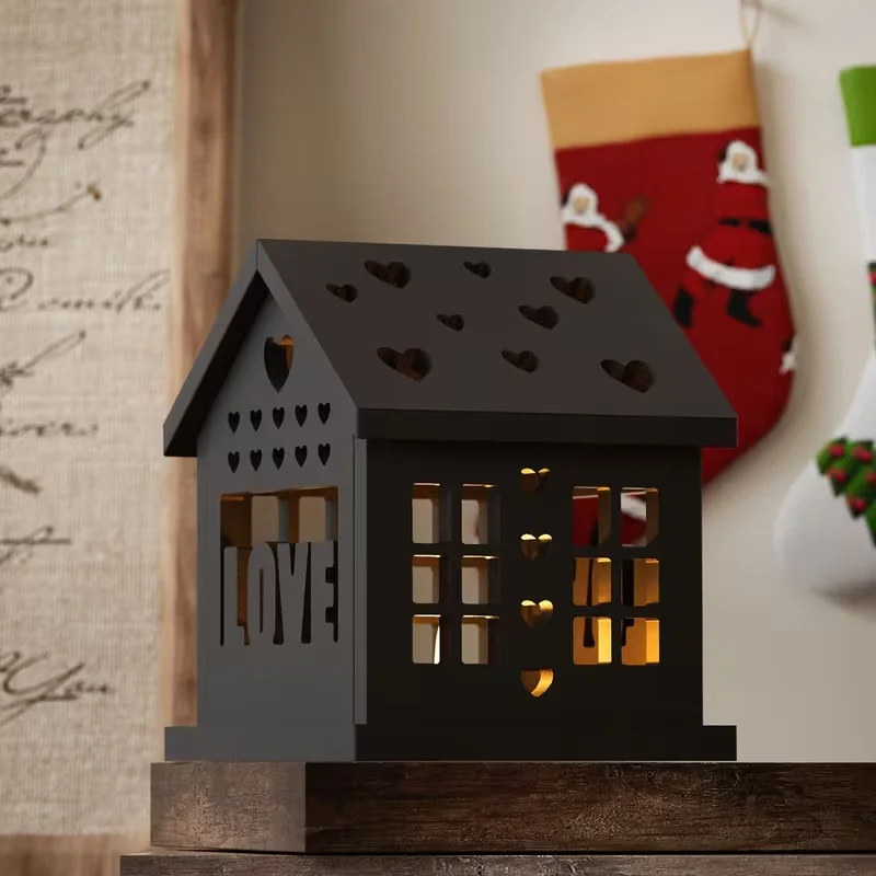 DIY House Silicone Molds Can Be Used To Make Home Decorations, Resin Plaster Heart-Shaped Candlesticks, And Handmade Art Pieces.