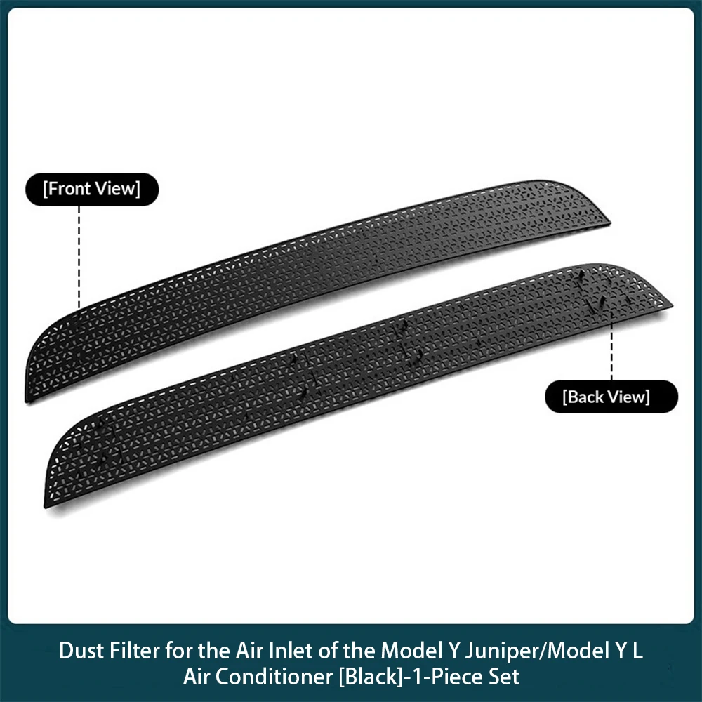 Air Inlet Protective Net for Tesla Model Y Juniper Launch Model YL 2025 2026 Front Trunk Air-conditioning Insect-proof Cover