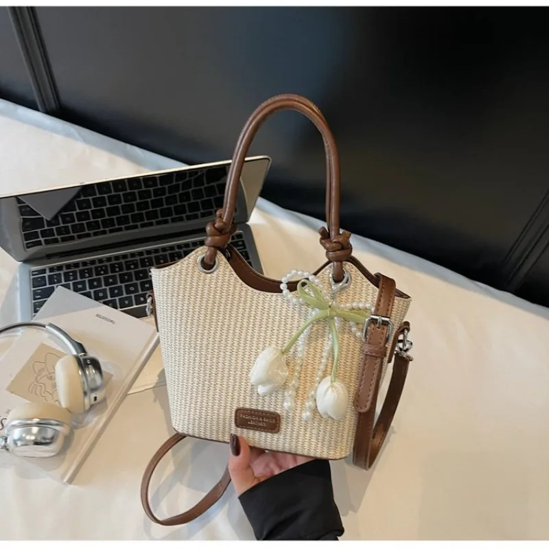 Trendy Classic Diaper Bag For Women Elegant Crossbody Handbag Luxury Designer Minimalist Vintage Large Capacity Tote Bag