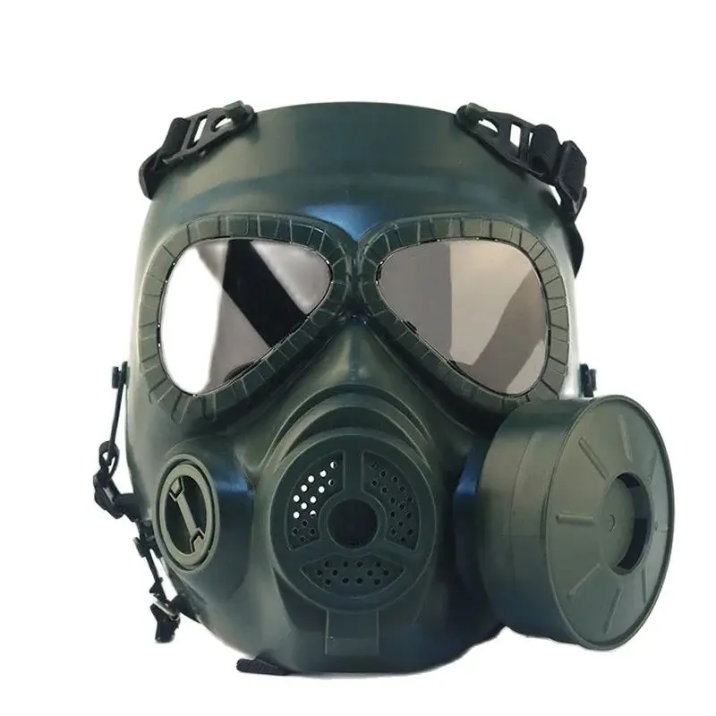 Gas Mask For M04 Tactical Airsoft Full Face Protection Mask For CS Cosplay Costume Halloween Masquerade Adjustable Strap