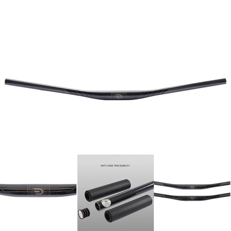 

DODICI Carbon Fiber Bicycle Handlebar 31.8Mm Handlebar Mountain Bike Handlebar Bike Accessories