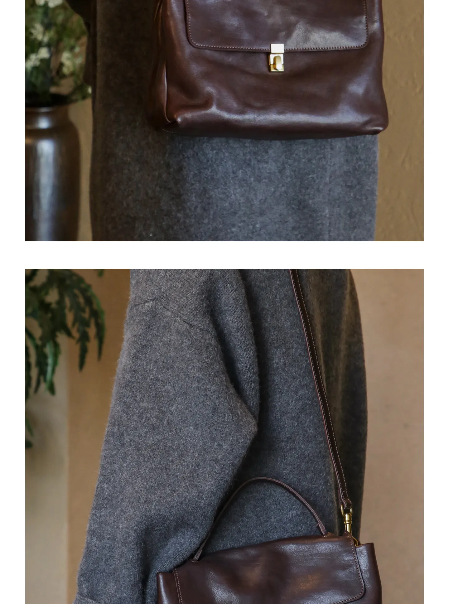 PNDME Fashion Organizers handgefertigte Damenhandtasche aus Rindsleder der ersten Schicht, Vintage-Reisetasche, Party-Luxus-Umhängetasche aus echtem Leder – Detail 6