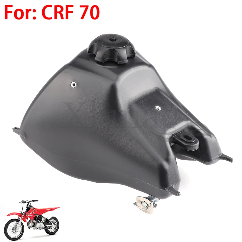 

1Pc Motorcycle Gas Fuel Tank Oil Fuel Tank For Honda CRF70 CRF80 CRF100 2004 2005 2006 2007 2008 2009 Dirt Pit Bike Trail Bike