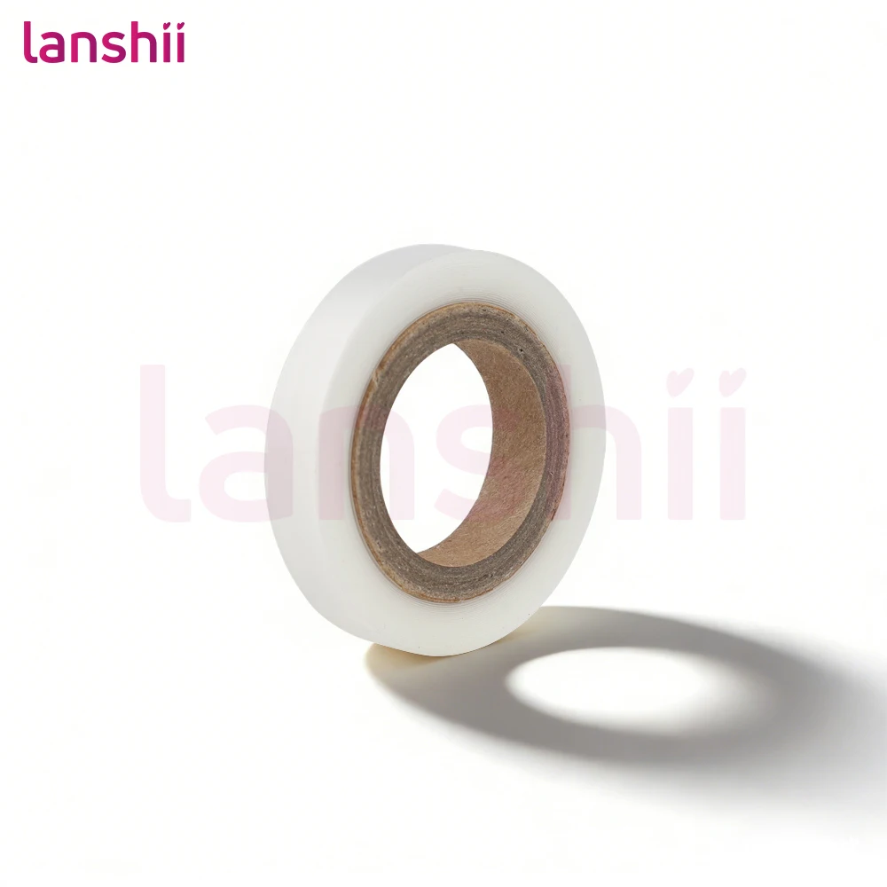 Hair Extension Tape Roll – Single Sided Transparent Tape for Tape-In Hair Extensions, Strong Adhesive, Easy to Cut, No Residue