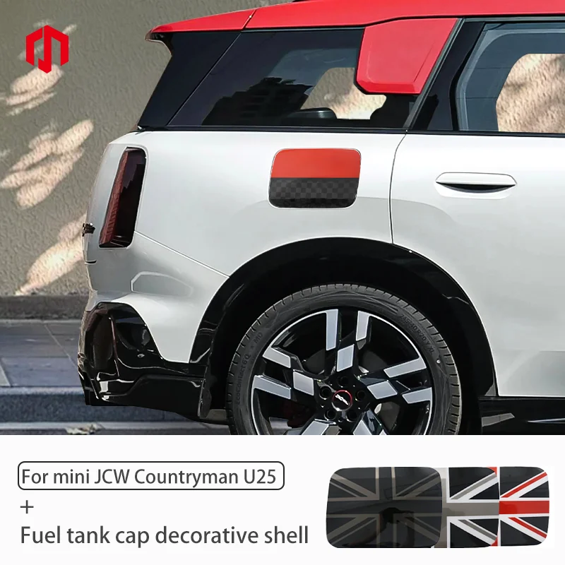 

Gas Fuel Tank Cap Stickers Cover Car Decals For BMW MINI JCW Countryman U25 Car Exterior Parts Car Accessories