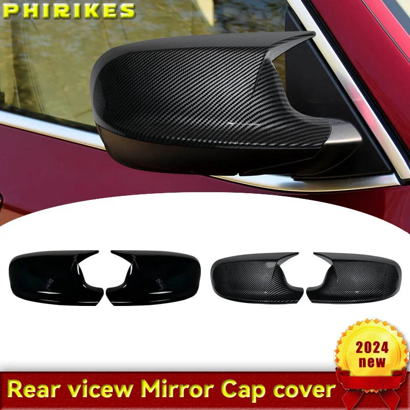 

For BMW X3 F25 X1 E84 Pre-LCI 2010 2011 2012 2013 Carbon Fiber Car Rear View Door Wing Side Mirror Cover Caps Shell Case