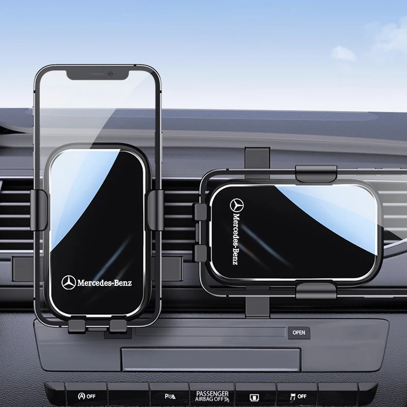 

Car Phone Holder Air Vent Mobile GPS Stand Support For Mercedes Benz A C E S G Class GLC CLE CLA GLB GLS W177 Auto Accessories