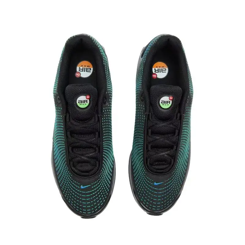 Nike Air Max Dn Comfortable, Versatile, Non Slip, Wear-resistant Casual Running Shoes for Men Rage Green Black Blue