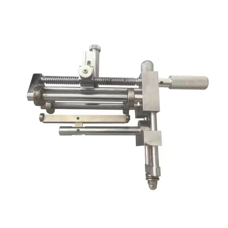 For 63-800 PE Pipe Rotary Scraper, Manual Wire Mesh Skeleton Mechanical Scraper 160 Blade
