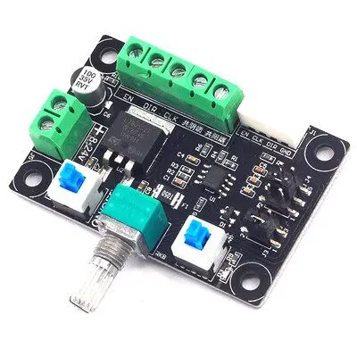 24V 12V Stepper Motor Drive Simple Speed Regulation Forward And Reverse Control Module PWM Pulse Signal Generator 10pcs