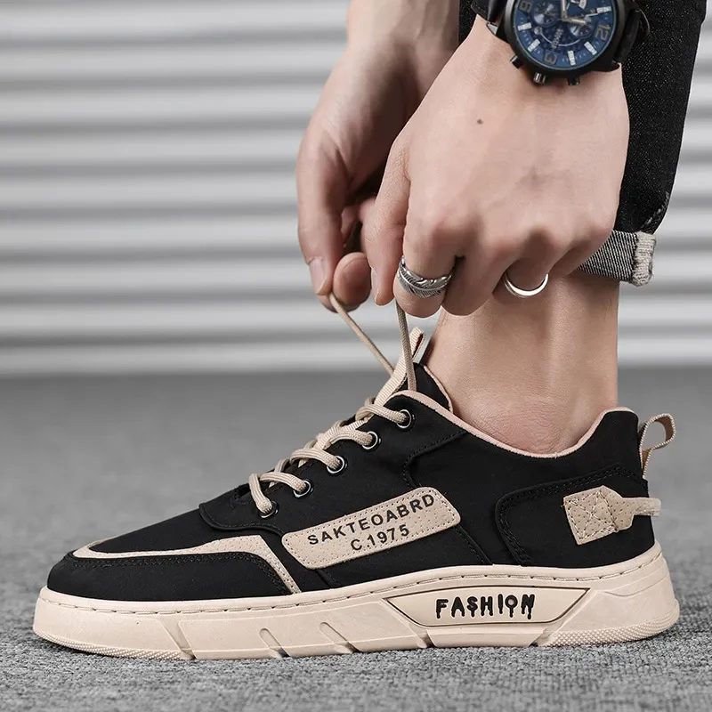 Breathable Men Sneakers Version of Men's Low-top Sneakers Canvas Shoes All-match Sports Casual Shoes Men Shoes Zapatillas Hombre