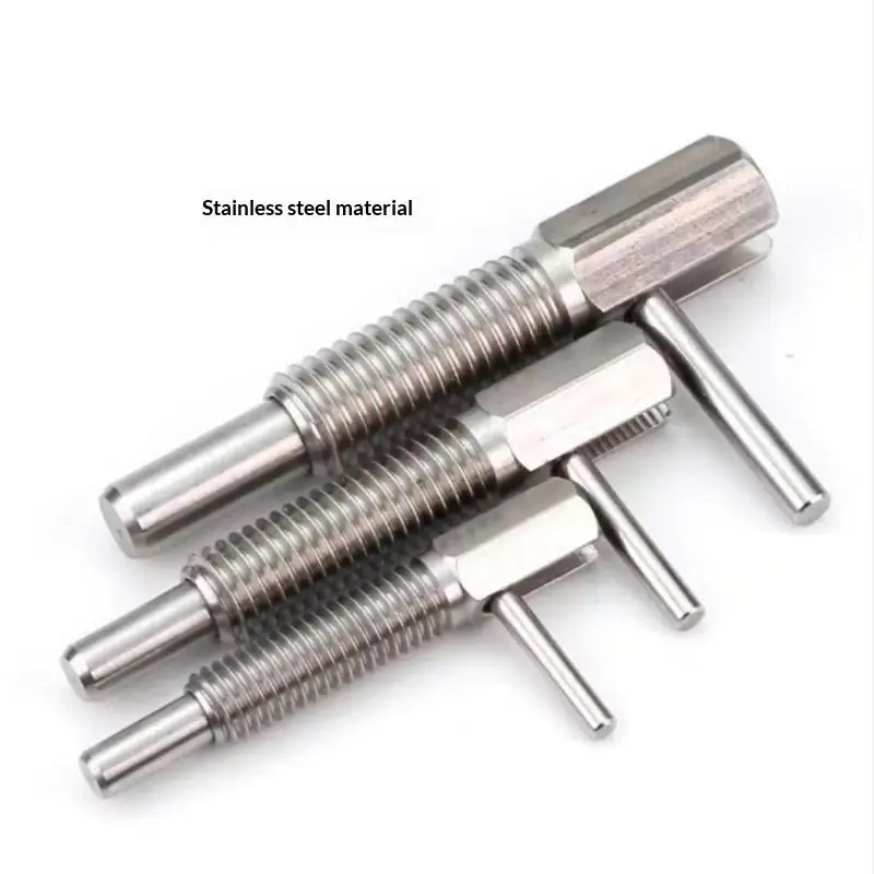 Multifunctional Stainless Steel/Carbon Steel Indexing Plungers Spring Plunger Lever Type Coarse Thread M6 M8 M10 M12
