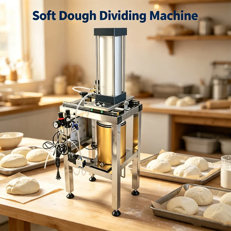 Extrusion Soft Dough Dividing Machine Dough Cutting Machine For Mooncake Filling Separation Pizza Bread Dumpling