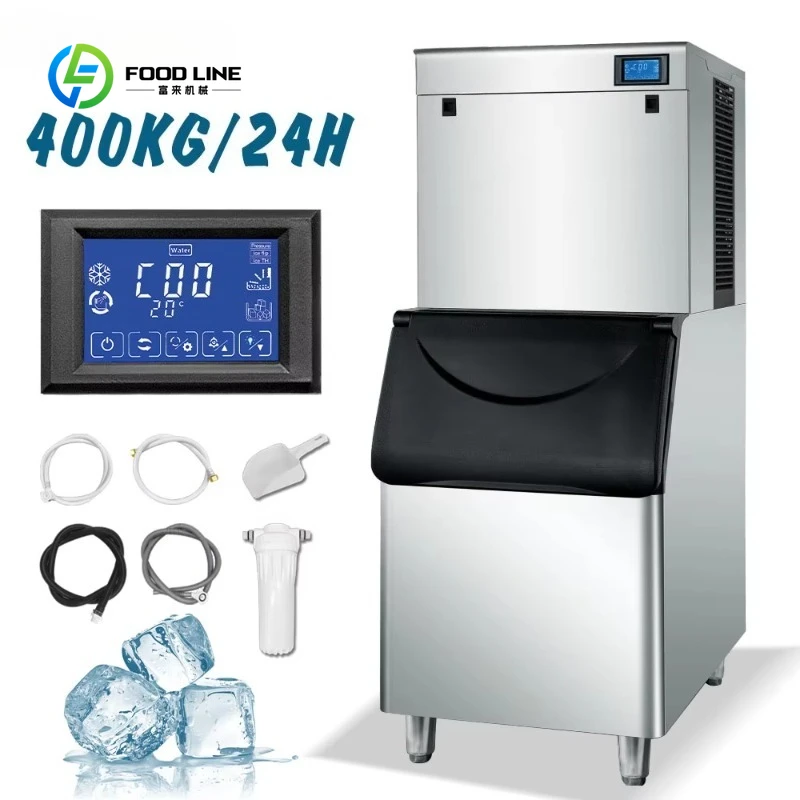 

Customized 400kg 300kg 500kg Commercial Ice Maker Machine Cube/ Ice Making Machine