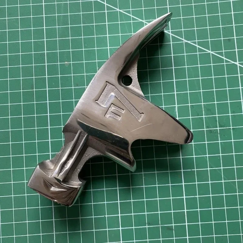 Carbon Steel Multifunctional Woodworking Claw Hammer Head Professional Carpenter Right Angle Hammer Head Construction Site Tools