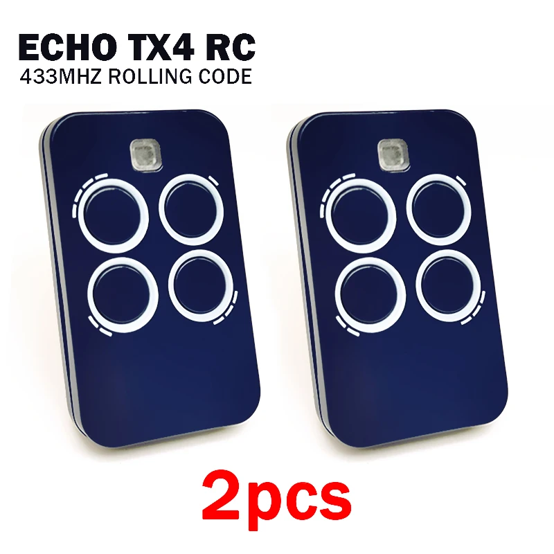 عرض خاص جديد ECHO TX4 RC 6100334 433MHz بوابة جراج كهربائية التحكم عن بعد متوافق مع BRAVO TX4 / BRAVO TE4433H #1