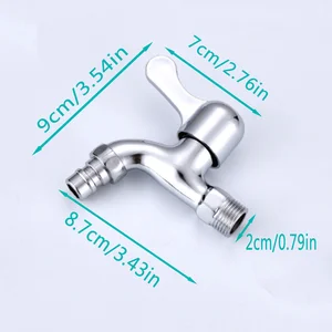G1/2 Household Washing Machine Tap, single cold wall mop sink, dedicated external universal tap 6 Main Sales Wall Taps Kitchen - №1