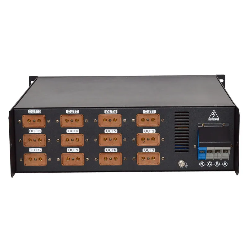 سعر الجملة 12 طريقة 4KW التتابع حزمة المرحلة صندوق توزيع الطاقة المرحلة الإضاءة صندوق الطاقة