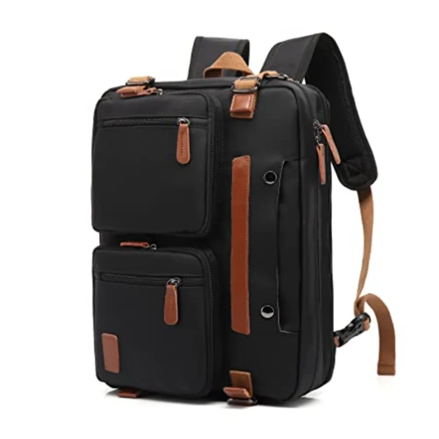 

3 in 1 Laptop Bag for Men, 17.3 Inch Work Bags for Men, Laptop Backpack, Briefcases, Messenger Bag, Computer Bags for Laptops f