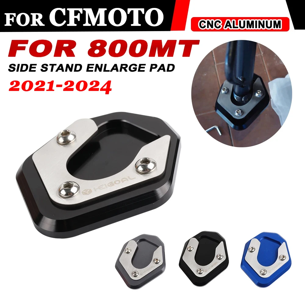 For CFMOTO MT800 800MT 650MT 800 650 MT CF MOTO 650 TR-G 650TR-G Accessories Motorcycle Side Stand Extension Pad Bracket