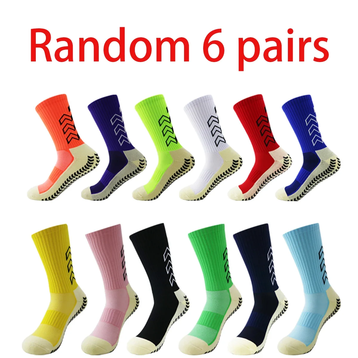 

Randomly selected 6 pairs of ultra-high-quality professional trendy brand domestic trend socks