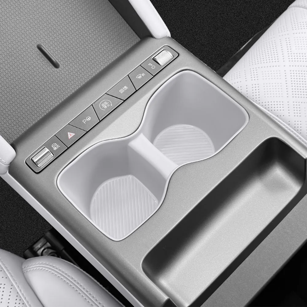 

For BYD Atto 2 Yuan UP 2024 2025 Central Control TPE Water Cup Slot Pad Car Modification Supplies Silicone Cover Easy To Clean