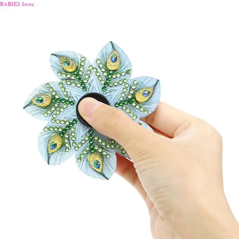 C9GB 게임 스피닝 장난감 DIY 스페셜 모양의 드릴 꽃 장난감