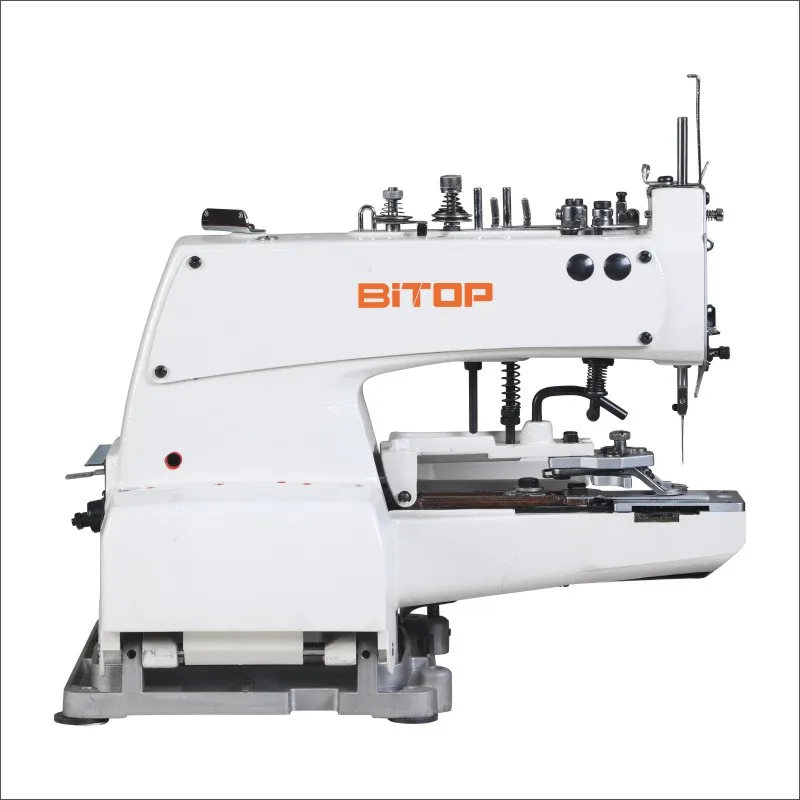 BT-373 industrial button sewing machine shirt button attach machine with automatic button feeder