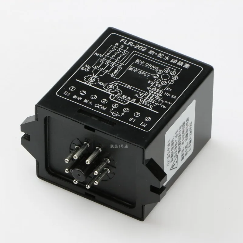 KACON Three-pole Inductive Liquid Level Controller FLR-202C Water Level Controller Switch LED Indication