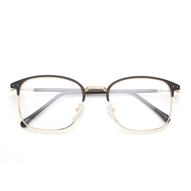 Photochromic Frameless Eyeglasses for Men Fashion Glasses Anti Radiation Eye Sunglasses for Men Korean Glasses Rectangle Compute