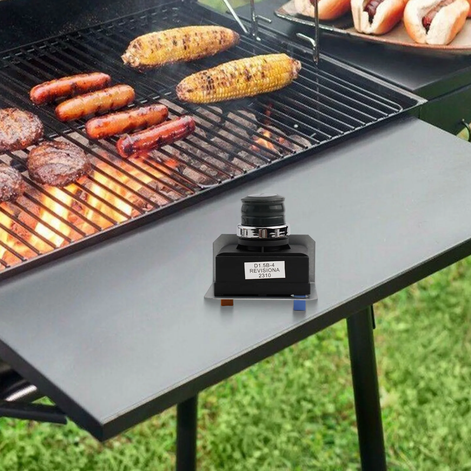 New Part Practical Repair Home Living Module Compatible Cooking BBQ Gas Grill Cooking Electrode Metal & Plastic Replacement