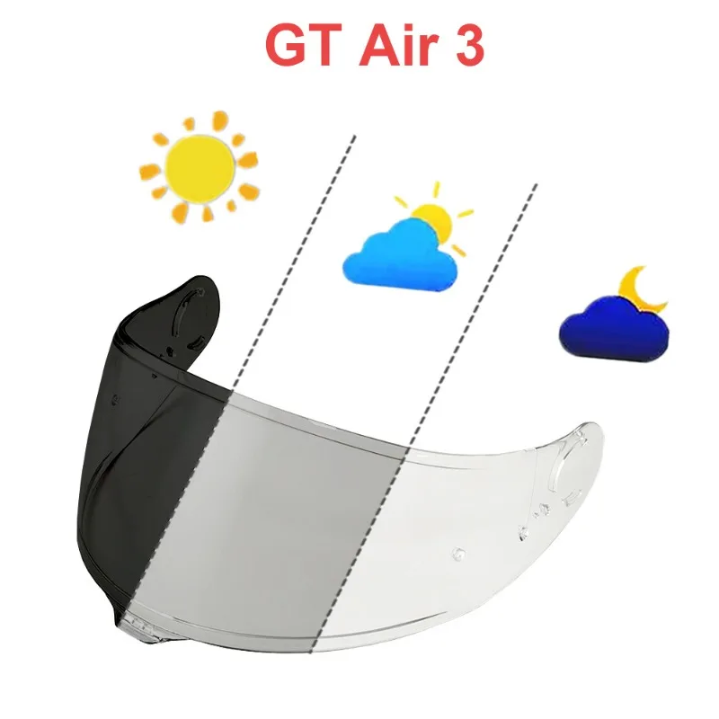 Gt-Air 3-helmvizier voor Shoei GT Air 3 CNS-1C helmgelaatsscherm