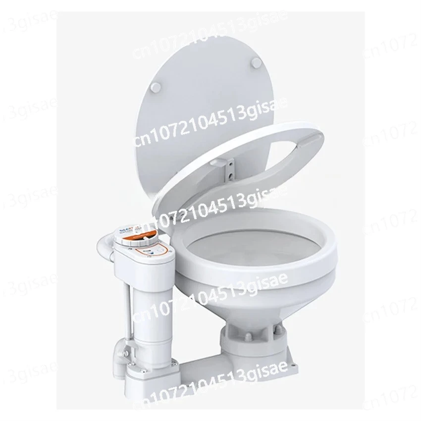 Marine Spare Parts, Camping Toilet Pump Assembly 12V/24V Marine RV Vertical Sewage Pump Toilet Parts