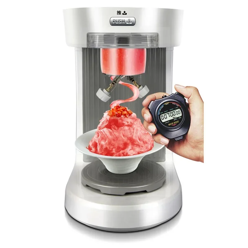 Mianmian ice machine milk tea shop snowflake smoothie ice large automatic ice breaker electric shaver smoothie machine