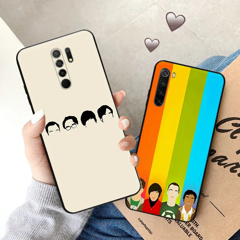 The Big Bang Theory Anti-Drop Soft Phone Case For Redmi K60E K40 K50 Gaming K40S Note 8 8t 7 Pro Xiaomi 11 Lite 11t 10 10t Cover