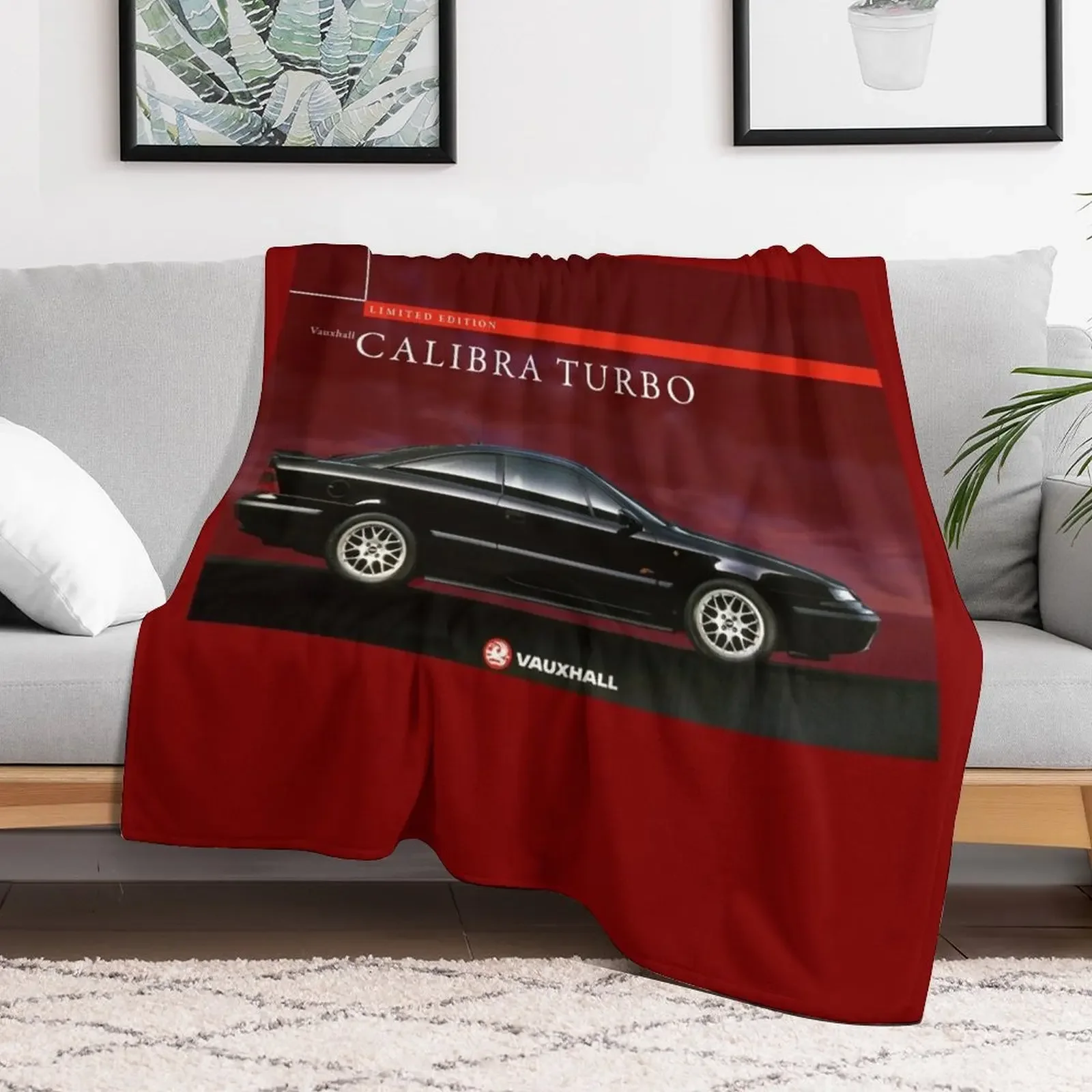CALIBRA TURBO Throw Blanket Versatile Cozy Throw Blanket for All Occasions
