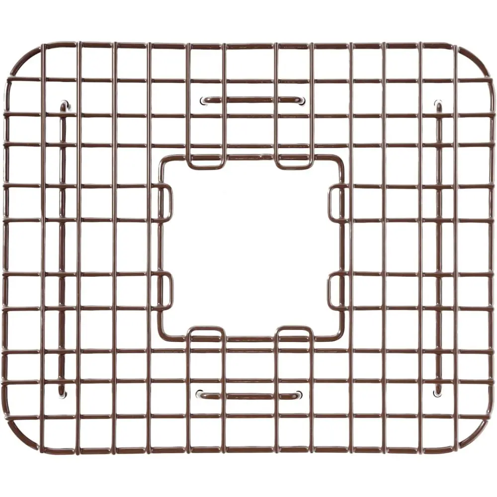 Antique Brown 11.75 Bottom Grid Kitchen Sink, SinkSense Style