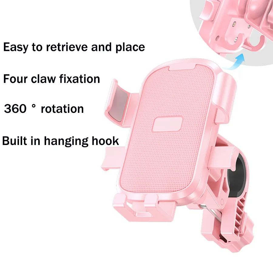 

Electric Bike Riding Mobile Phone Holder, Bicycle Motorcycle Navigation Holder, Car Mounted Shock Absorber Holder