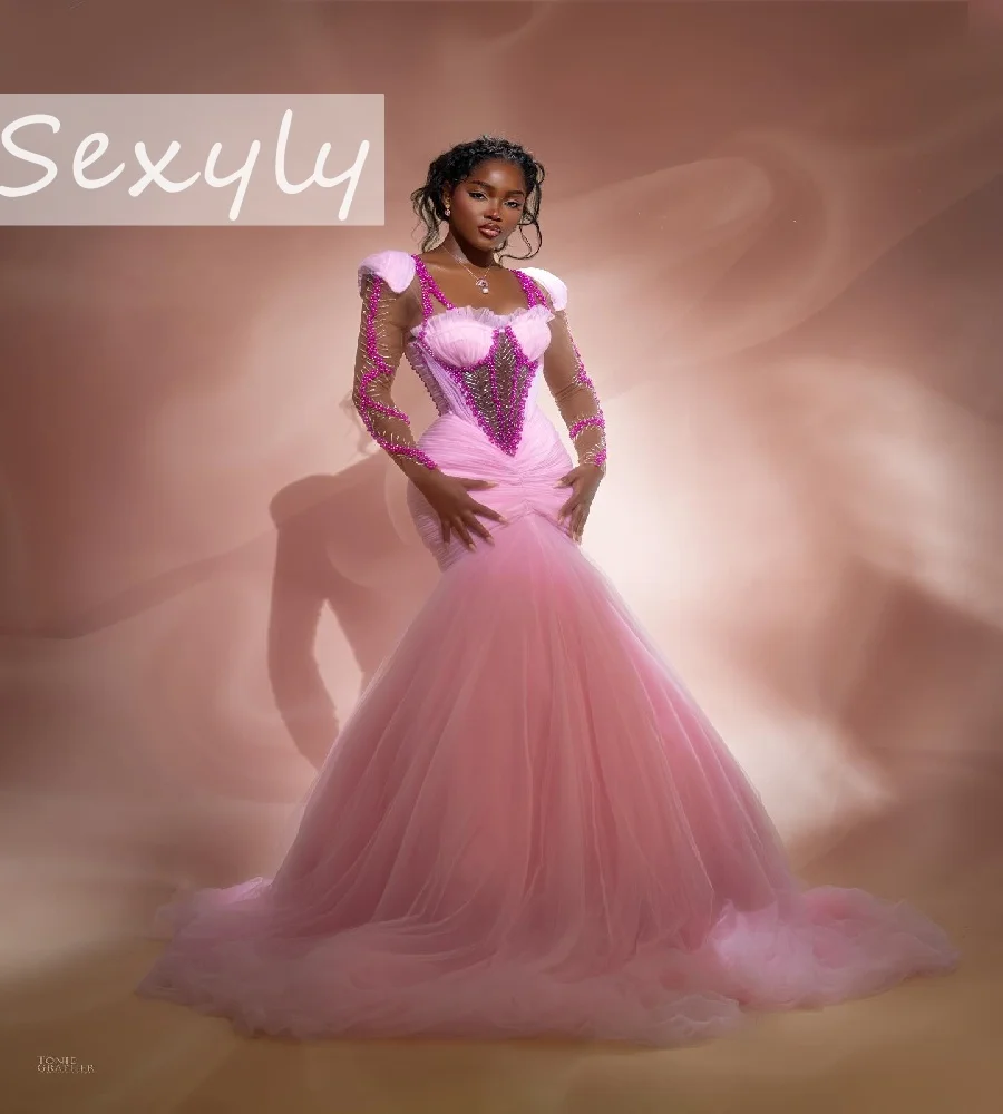 Luxury Pink Aso Ebi… - image