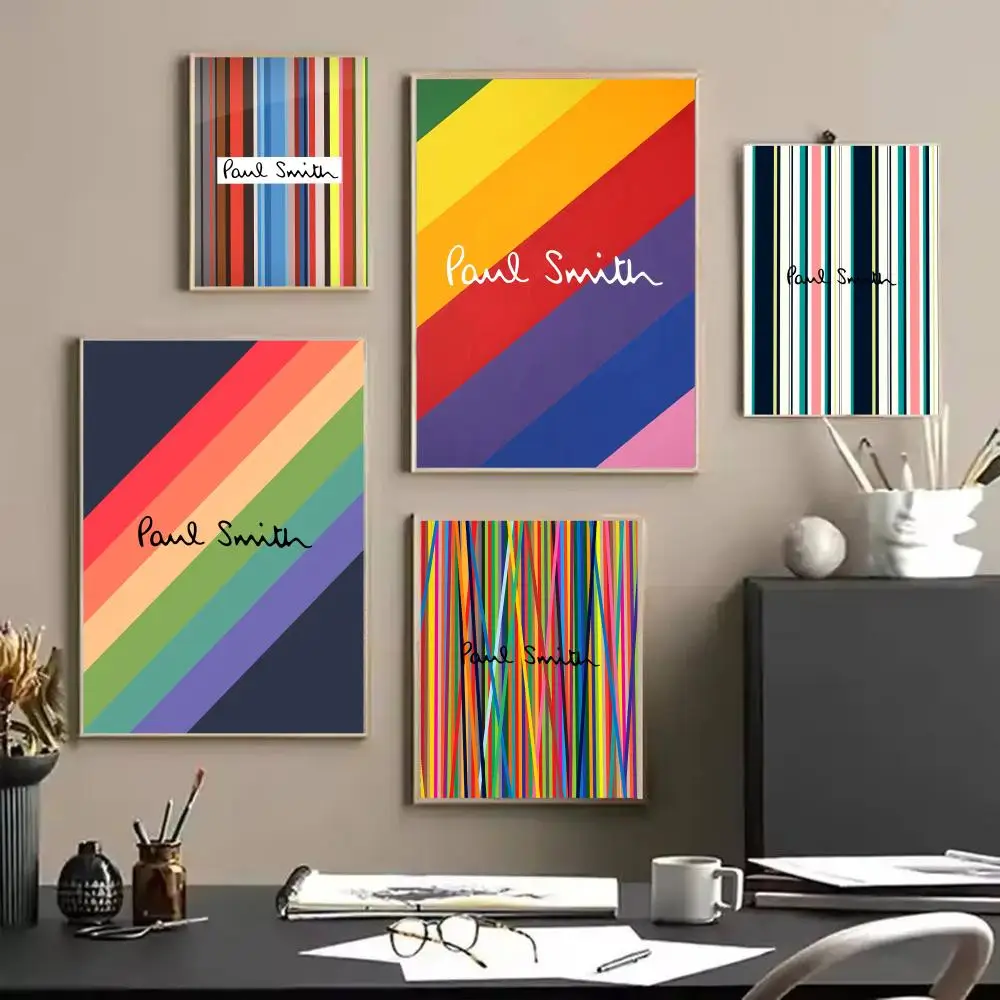 Fashion P-Pauls SmithES cool Poster Stickers HD Waterproof Painting Wall Art for Bedroom Living Room Home Decor Decoration Gift