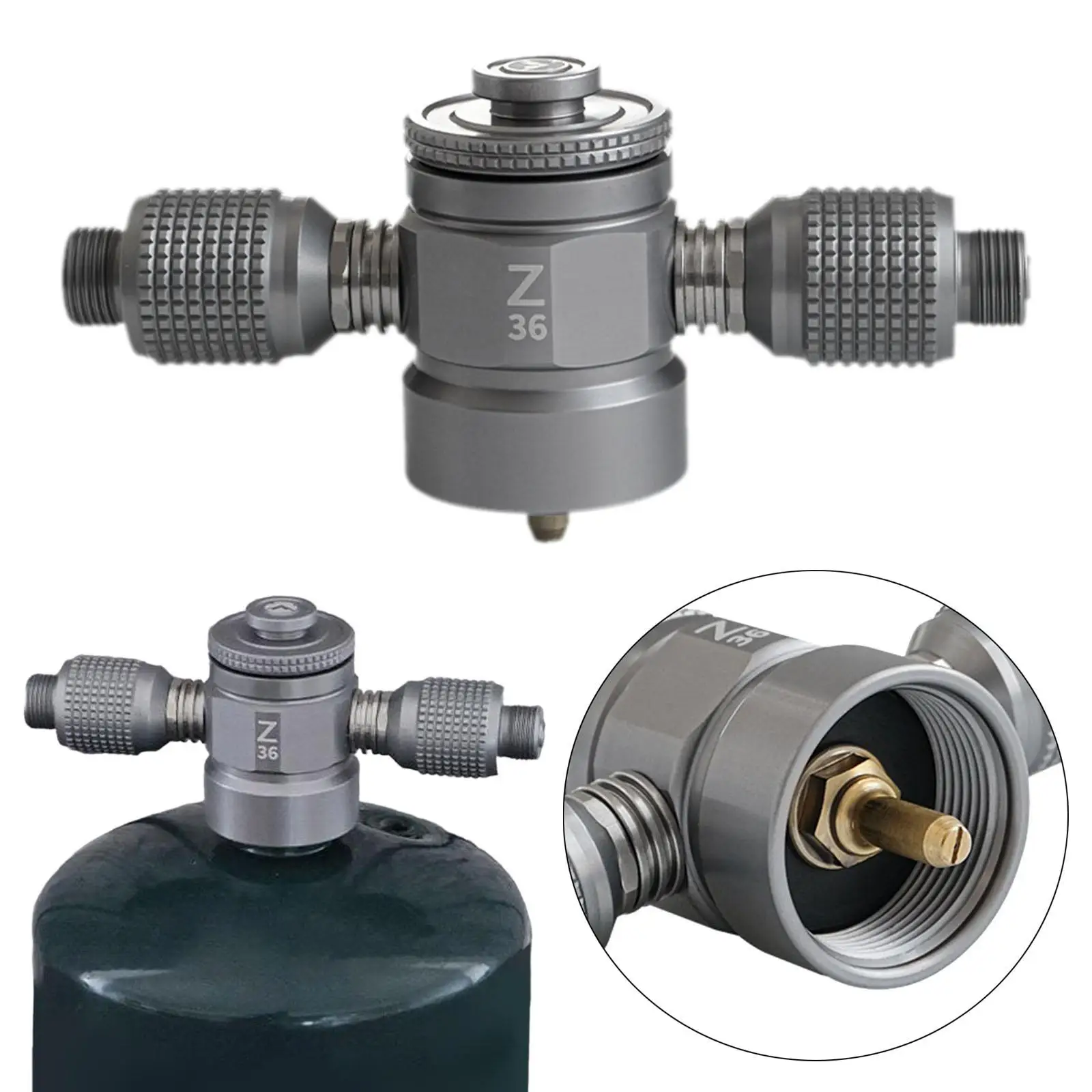 3 قطع غيار محول للتخييم للتجمعات العائلية ونزهات الشواء